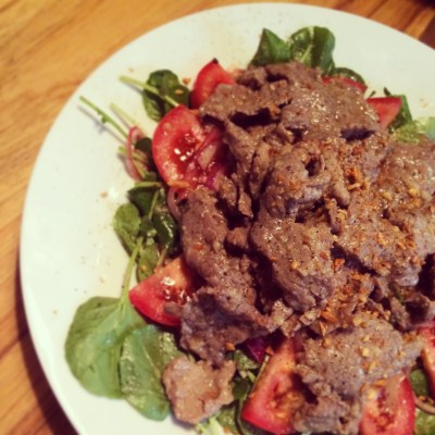 Beef Watercress Salad